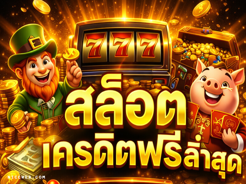 สล็อตเครดิตฟรีล่าสุด